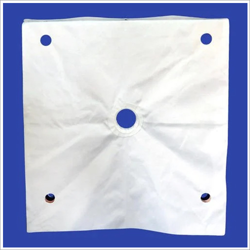 Filter Press Cloth - High-Quality Synthetic Fiber, White Color , Industrial Straining Solution for Soil and Contaminant Filtration