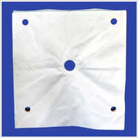 Filter Press Cloth - High-Quality Synthetic Fiber, White Color , Industrial Straining Solution for Soil and Contaminant Filtration