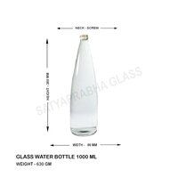 1000 ML Water Glass Bottle