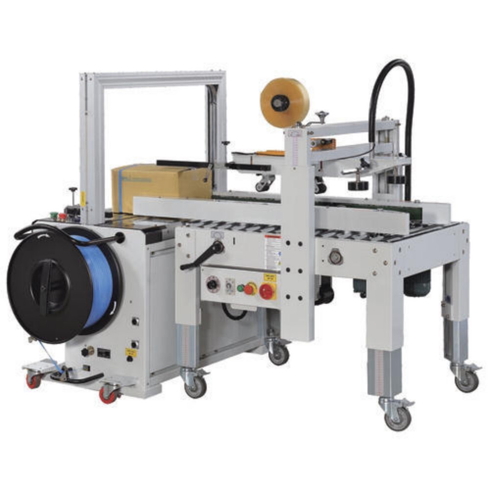 Fully Automatic Strapping And Tapping Combo Machine - Automatic Grade: Semi-Automatic