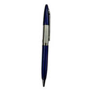 Promotional Metal Ballpoint Pen - Metal, Lightweight Design, Available In Blue & Silver Colors | Comfortable Grip For Office Use & Gifting