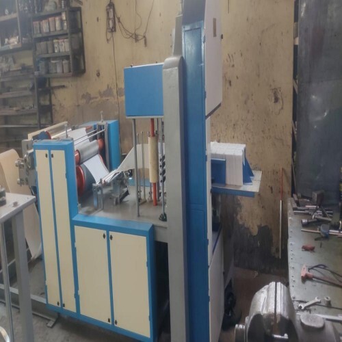 Single Embossing Paper Napkin Making Machine