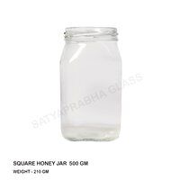 500 Gm Square Honey Jar