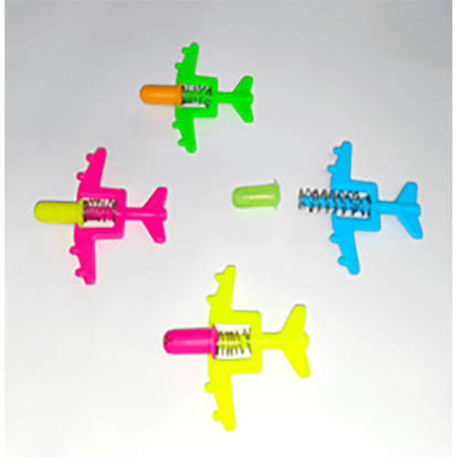 T66 Spring Aeroplane Shooter Promotional Toys