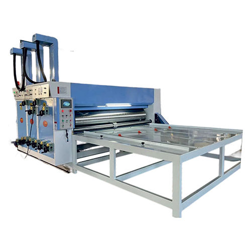 2 Color Printer Chain Feeder Slotter Machine Grade: Semi-Automatic