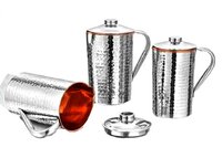 Copper Water Jug - Color: Silver