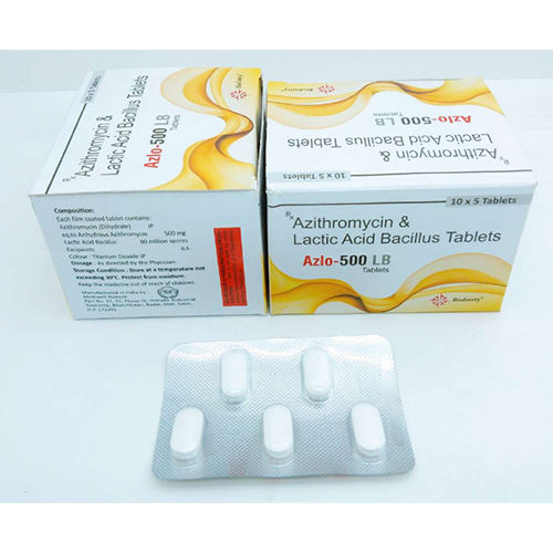 Azlo 500 LB Azithromycin Tablet