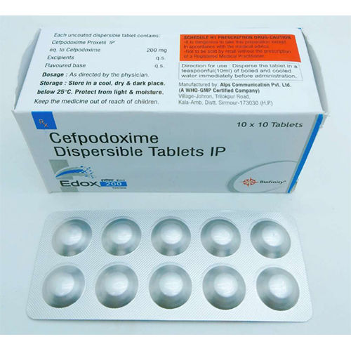 Cefpodoxime 200Mg Dispersible Tablet General Medicines