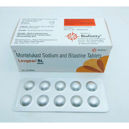 Bilastine 20 Mg Montelukast 10 Mg Tablets General Medicines