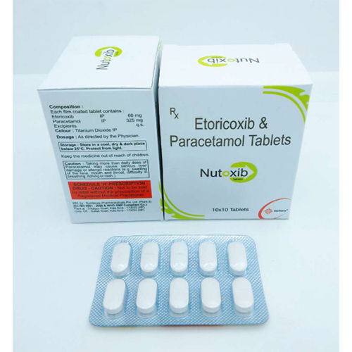 Etoricoxib 60 Mg Paracetamol 325 Mg General Medicines