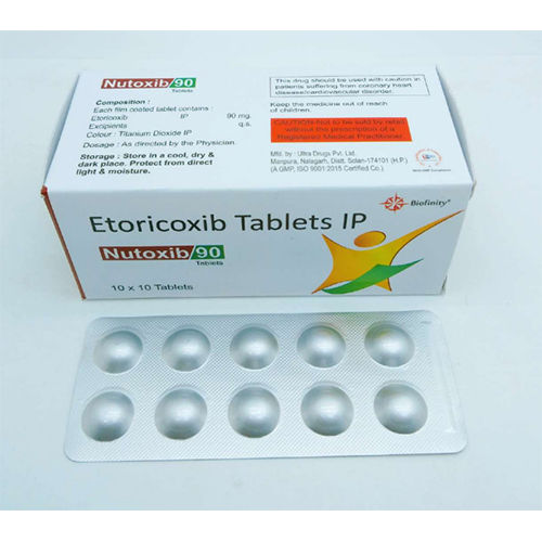 Etoricoxib 90 Mg Tablets General Medicines