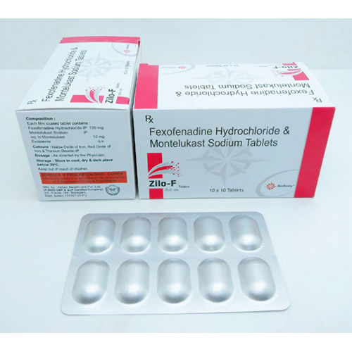 Fexofinadine 120 mg Monelukast 10 mg