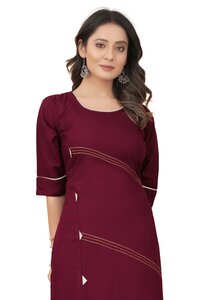 New Look Embroidery Work Kurti