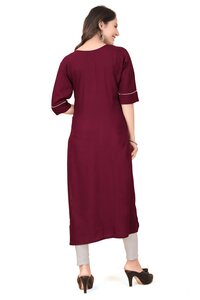 New Look Embroidery Work Kurti