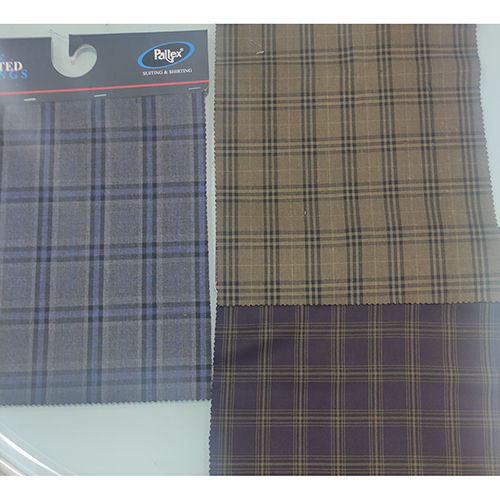 Washable Pv Uniform Checks Fabric