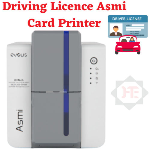 Driving Licence Card Printer Evolis Asmi Automatic Duplex Printer For Csc Centre