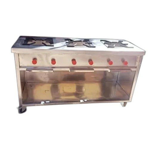 Manual Stainless Steel Cooking Range