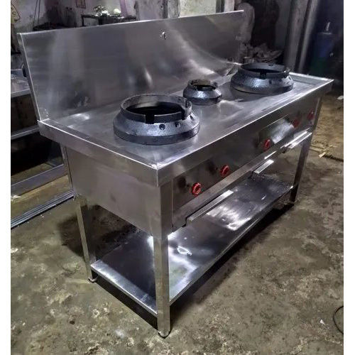 Stainless Steel Chinese Burner Gas Range