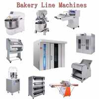 Fully Automatic Stainless Steel Mini Bakery Machinery Setup
