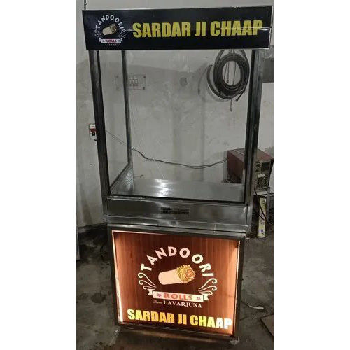 Stainless Steel Soya Chaap Counter