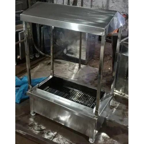 Eco Friendly Ss Table Top Charcoal Operated Barbecue