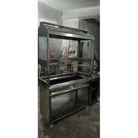 High Efficiency Ss Charcoal Barbecue With Hood
