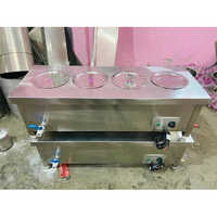 Table Top Bain Marie Counter - Color: Silver