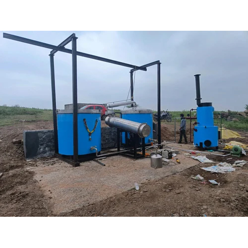 Geranium Oil Distillation Plant - Stainless Steel, Semi-Automatic with Frequency Speed Control | Durable, Efficient, Warranty Included