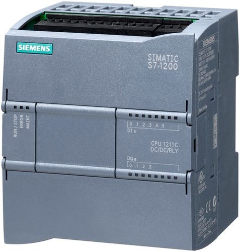 Siemens Cpu 1211C  Dc Dc Relay  6Di 4Do 2Ai Model Name/Number : 6Es72111He400Xb0 Application: Automation