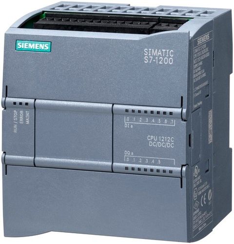 SIEMENS CPU 1212C  DC DC DC  8DI 6DO 2AI model name/number : 6ES72121AE400XB0