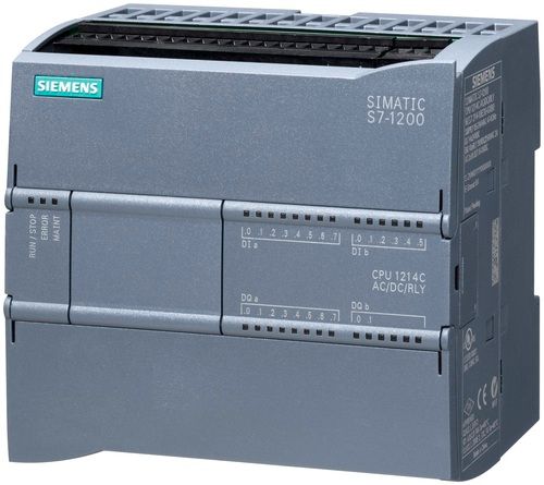 Siemens Cpu 1214C  Ac Dc Relay 14Di 10Do 2Ai Model Name/Number : 6Es72141Bg400Xb0 Application: Automation