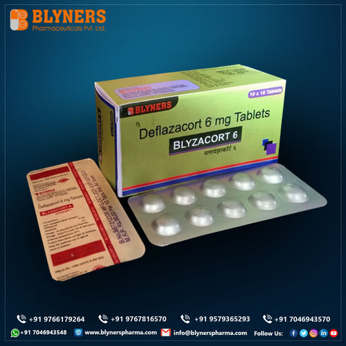 Deflazacort 6 mg Tablets