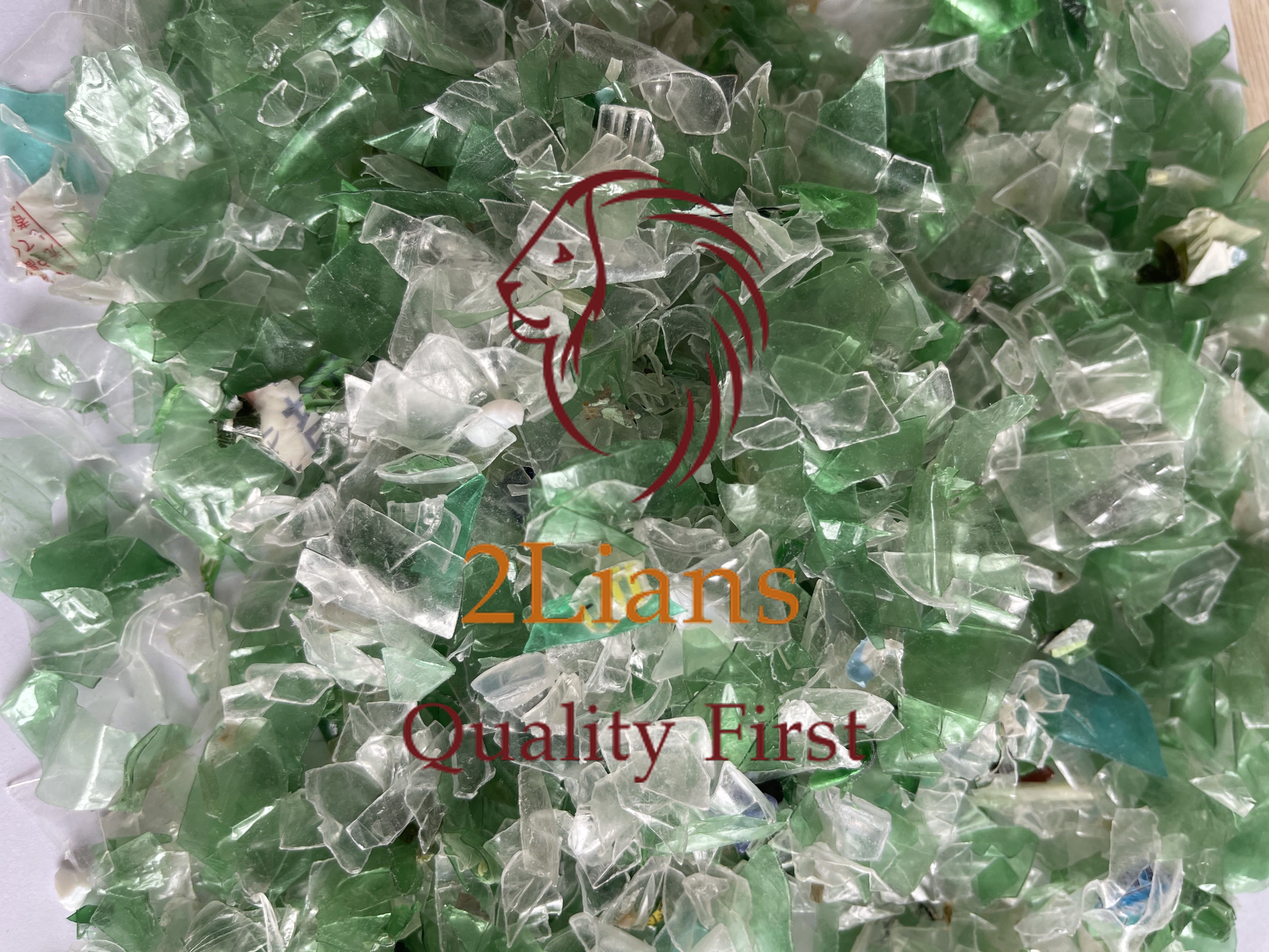 PET bottle flakes mix color- Origin Japan