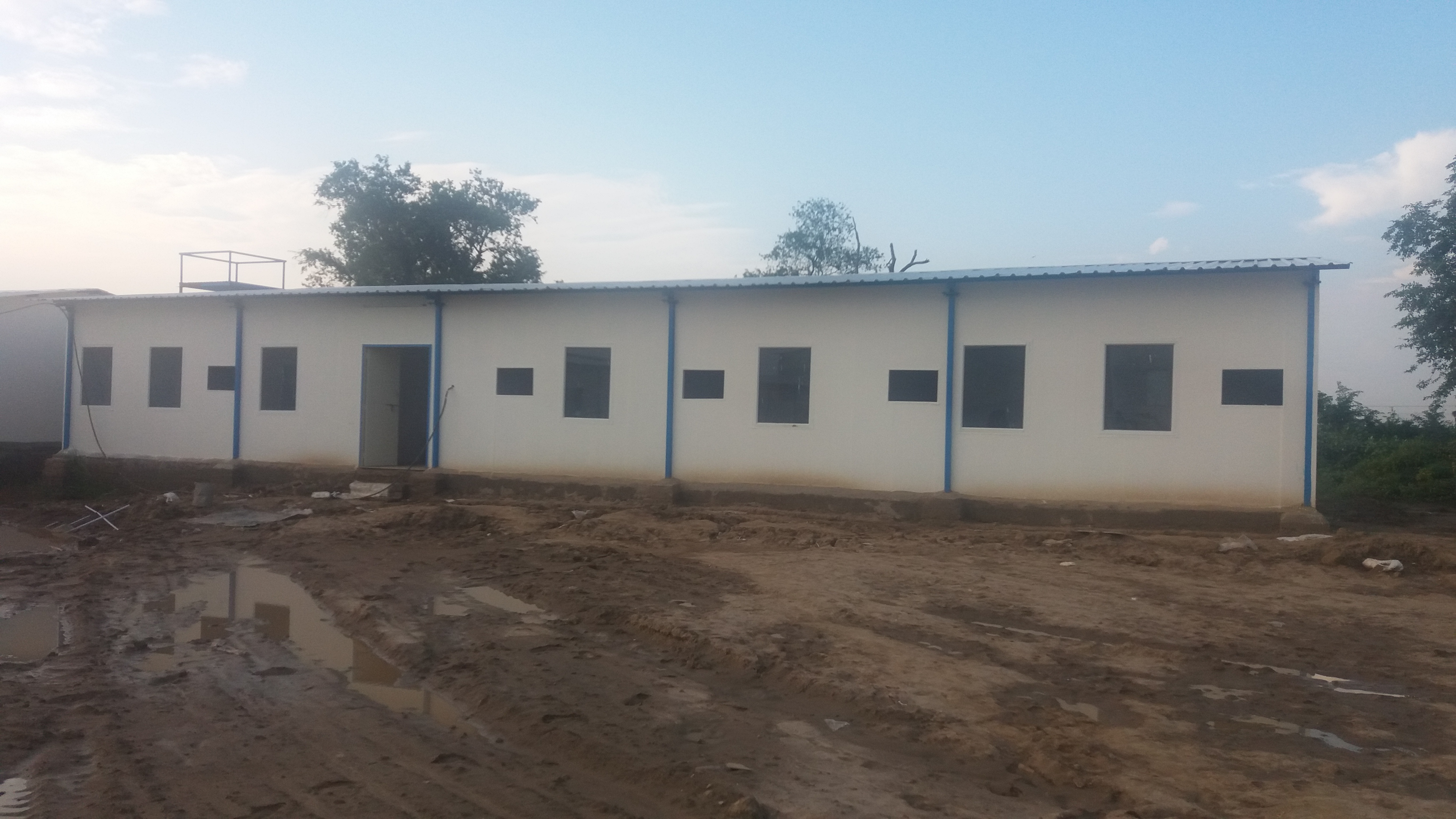 Prefab site camp