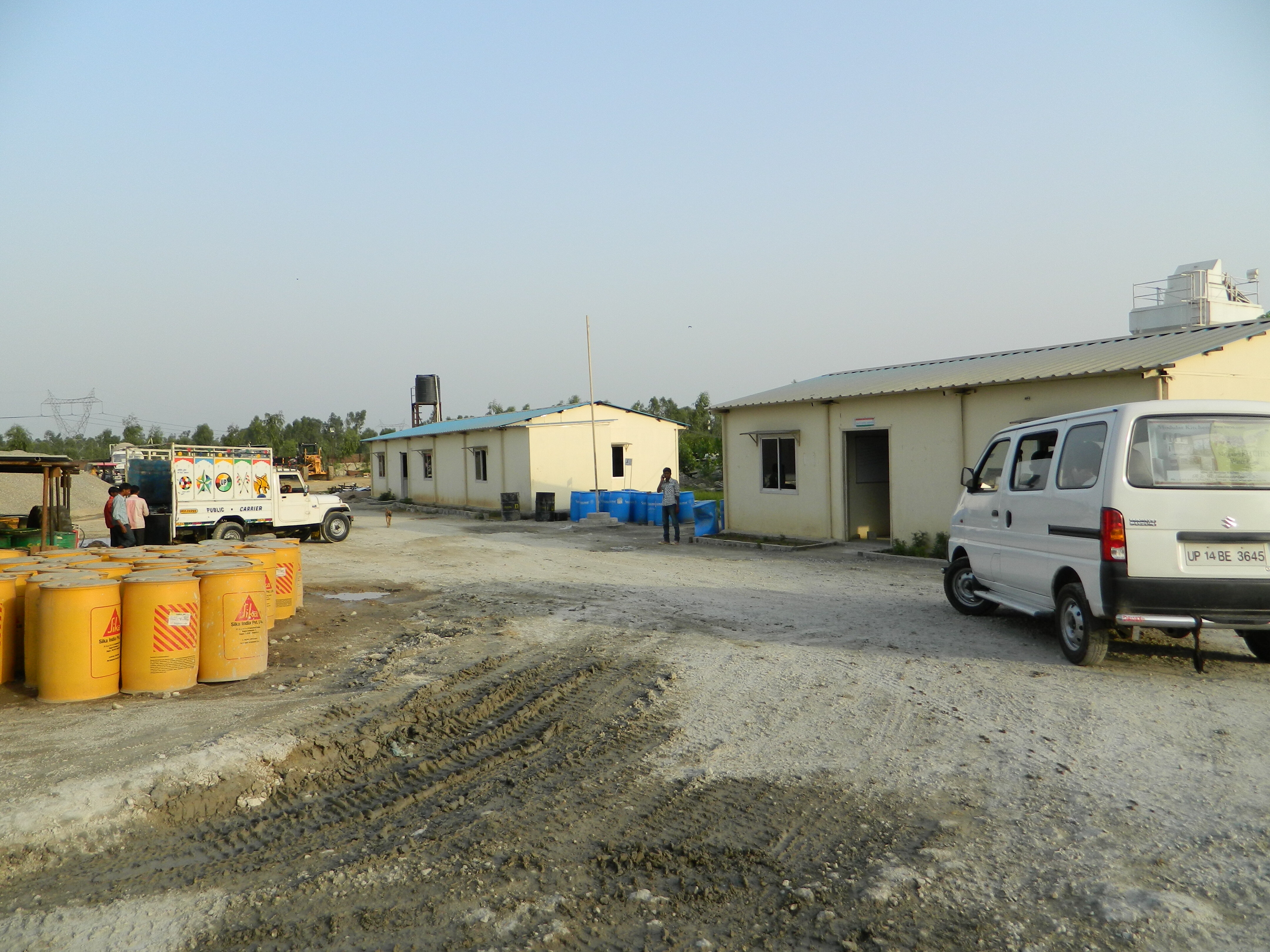 Prefab site camp