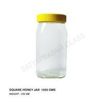 1 Kg Square Honey Jar