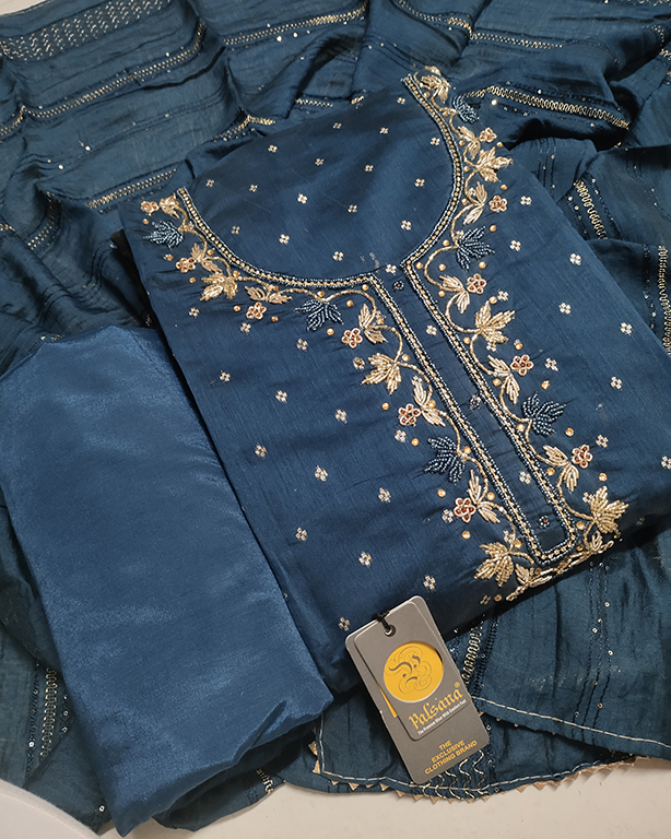 New Designer ButtiHandWork DressMaterial