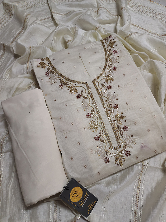 New Designer Butti Handwork Dressmaterial