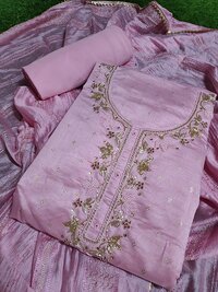 New Designer Butti Handwork Dressmaterial
