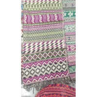 Multicolor Ladies Wool Shawl