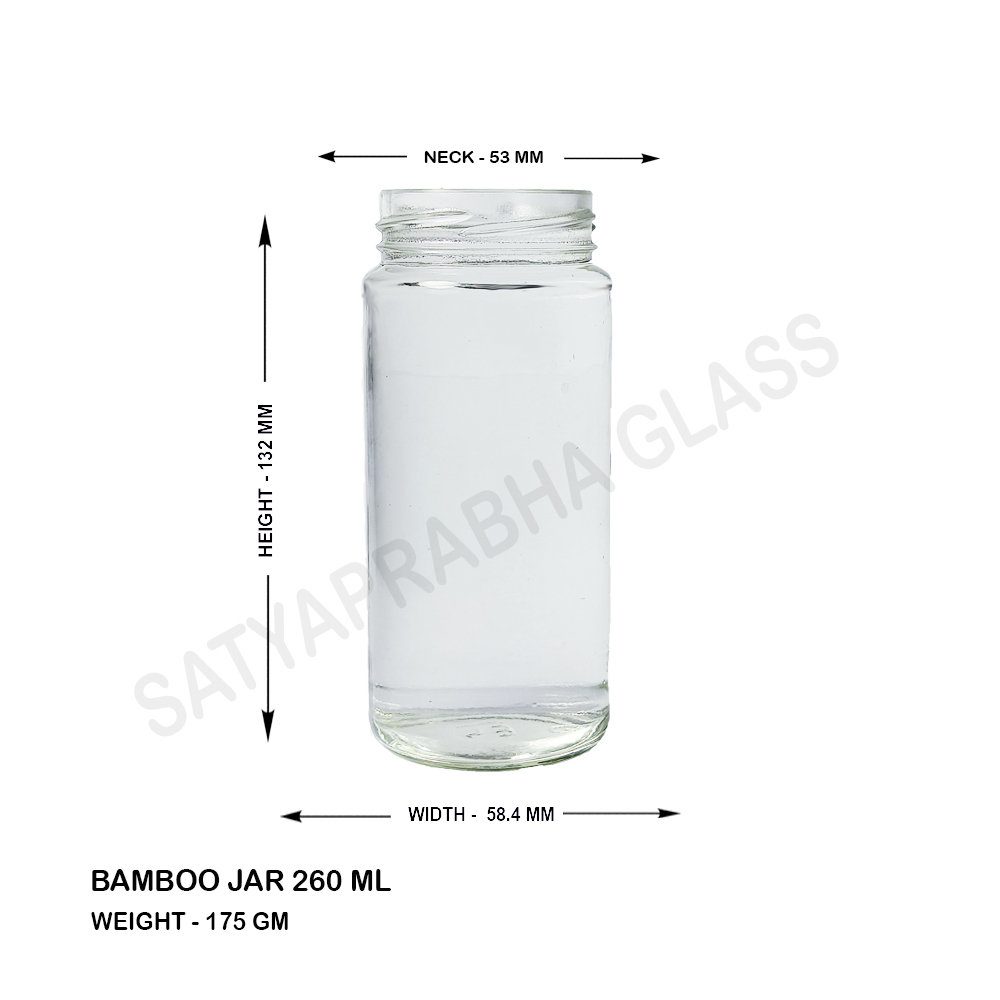 260 ml Bamboo Jar