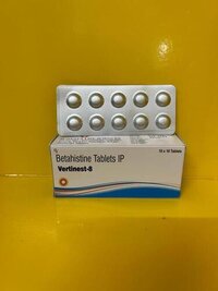 Betahistine Hydrochloride Tablets - 20 Count, Suitable For Teenagers, Women, Adults, And Aged Persons, Store In A Cool And Dark Place