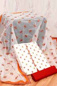 New Embroidery Work Dressmaterial For Women