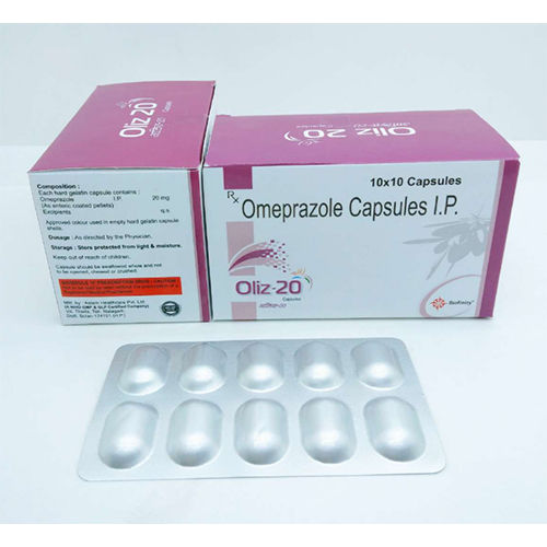 Omeprazole 20Mg Capsule Size 2 (Dpco) General Medicines