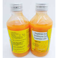 Liquid Magaldrate Simethicone Suspension (Sunset Yellow Mango  Flavour)