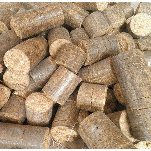 Mustard Biomass Briquettes - Fixed Carbon: Natural