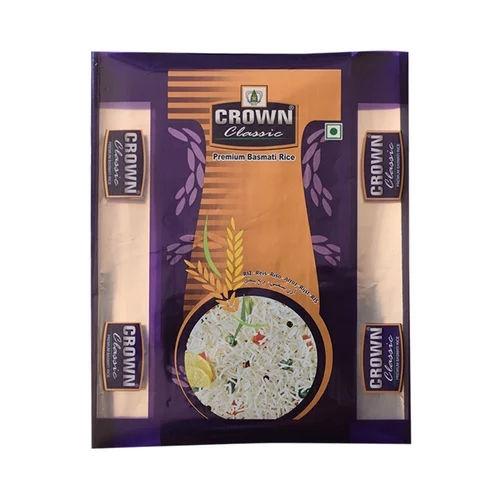 Basmati Rice Packaging Bag Stand Up Pouch