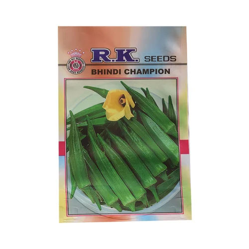 Okra Seed Packing Pouch