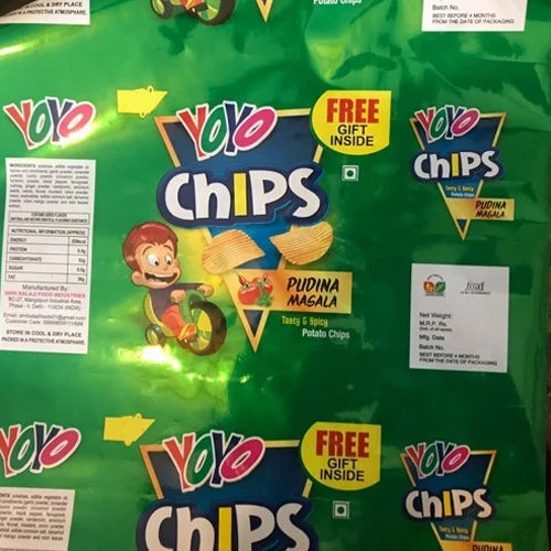 Different Available Chips Packing Pouch