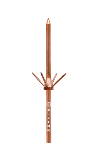 LIGHTING ARRESTER COPPER COATED